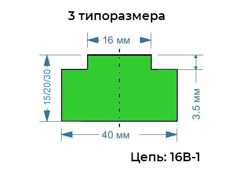 для цепи 16В-1